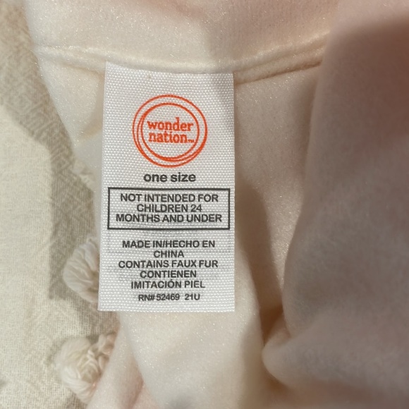 Wonder Nation NEW hat gloves set fleece lined OS outerwear kids girl boy winter - Picture 7 of 10